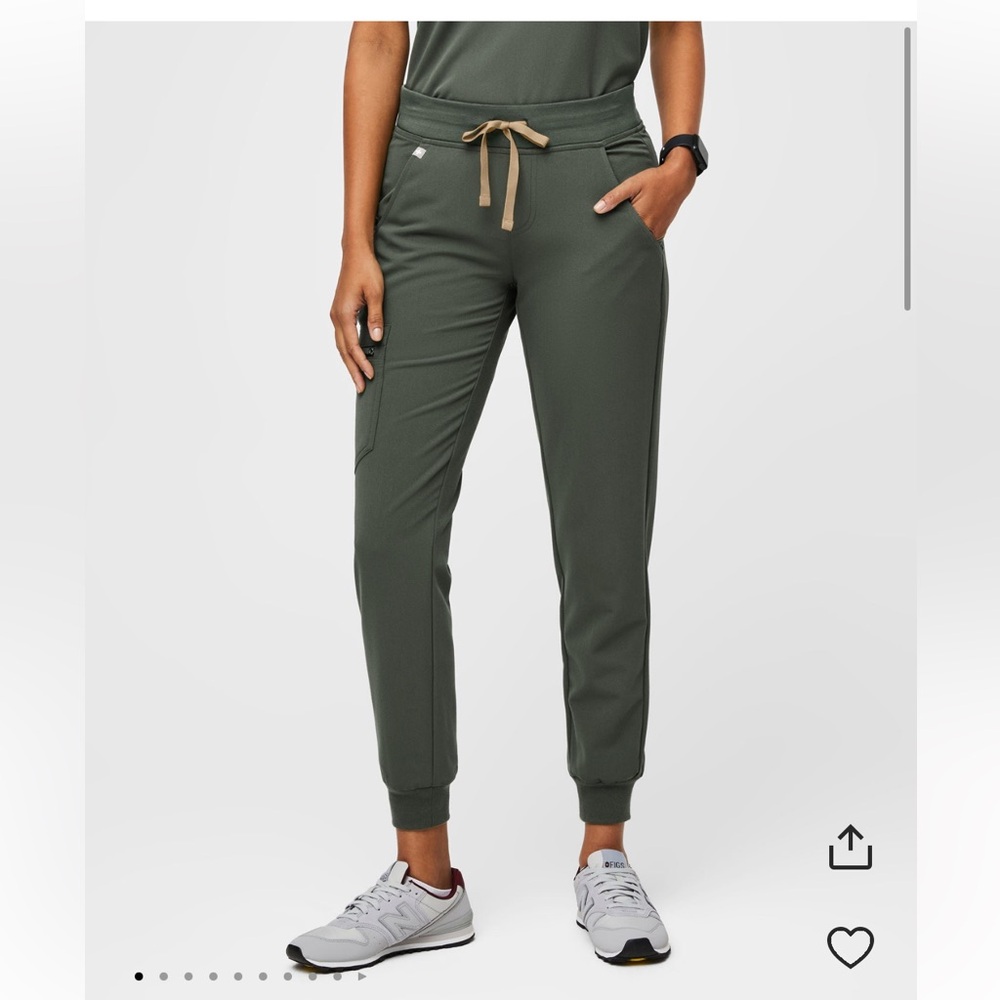 Zamora Jogger Scrub Pants - Moss
